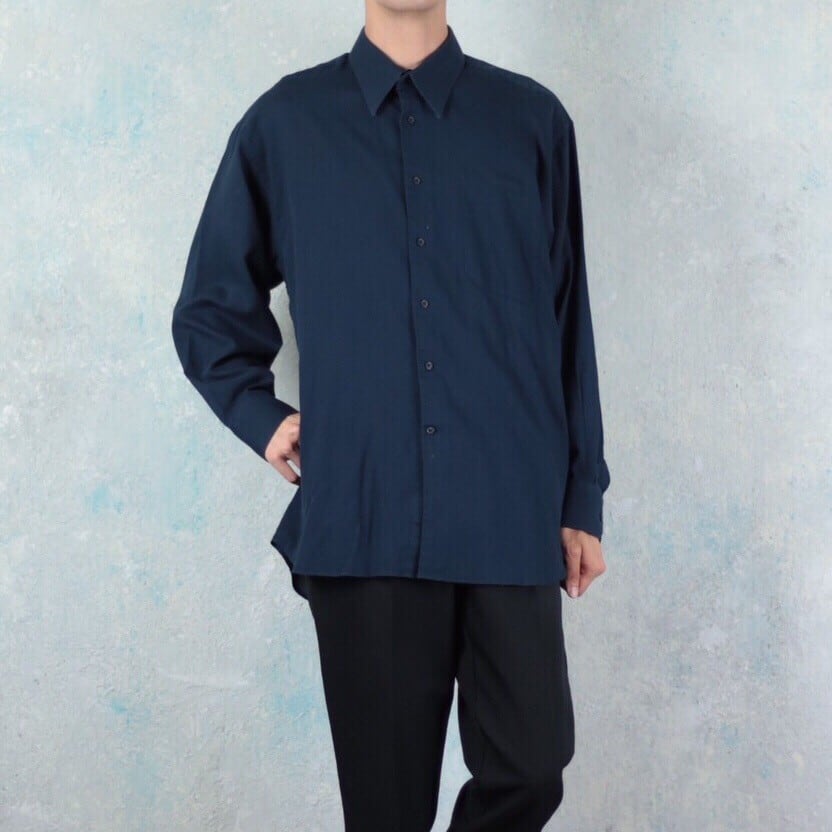 1990's MONSIEUR by GIVENCHY ドレスシャツ 【ME-1250】 | cv 1990's MONSIEUR by GIVENCHY ドレスシャツ 【ME-1250】 | cv