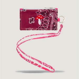 CALL IT BY YOUR NAME　PORTE CARTE　BORDEAUX/FUSHIA