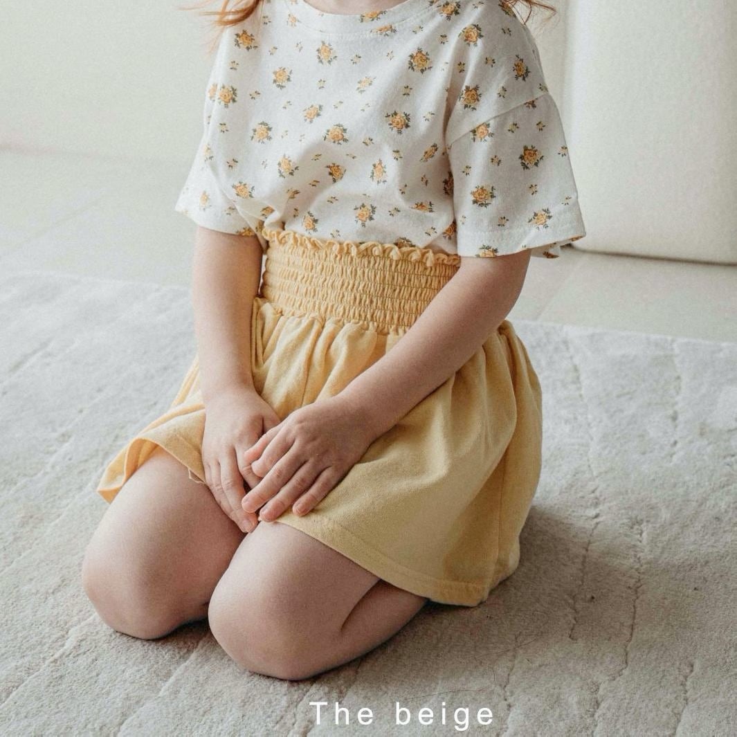 «sold out»«the beige» スモックレースパンツ 2colors