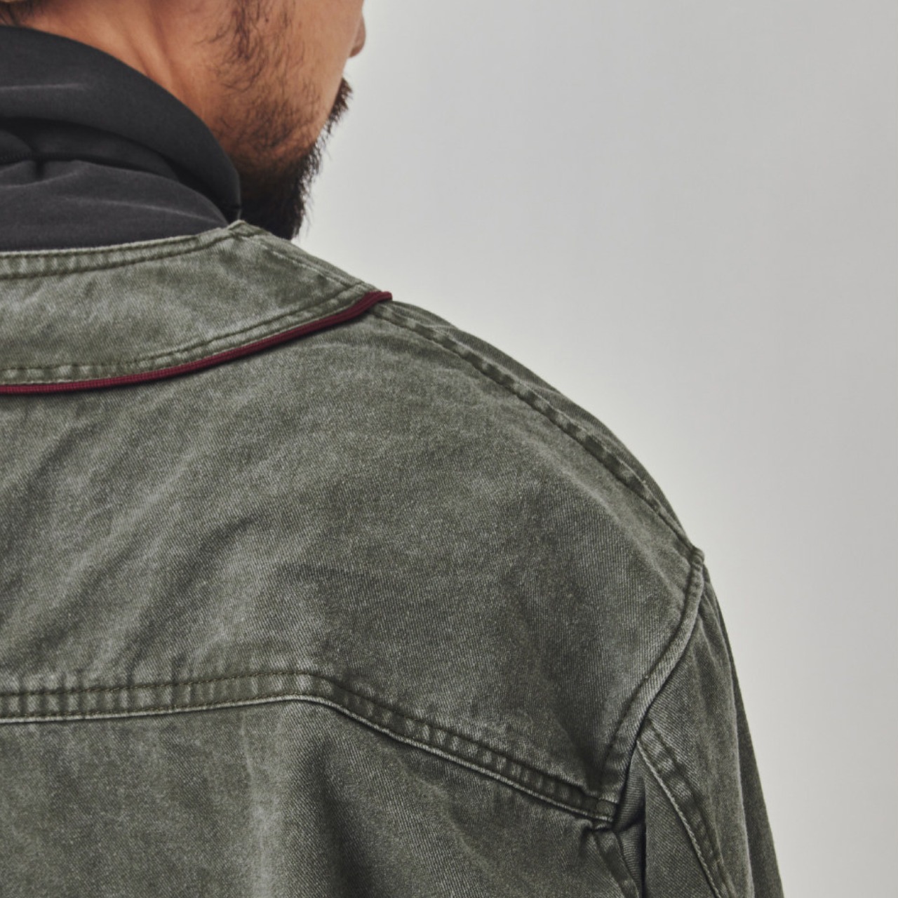 ビンテージカラーバインディングシャツ A2084 - 7