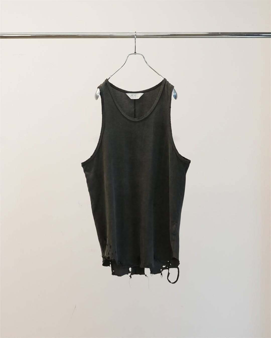 25SS】 ANCELLM S/C SKIPPER PULLOVER (BLACK) ANC-CT94 | IAAAM