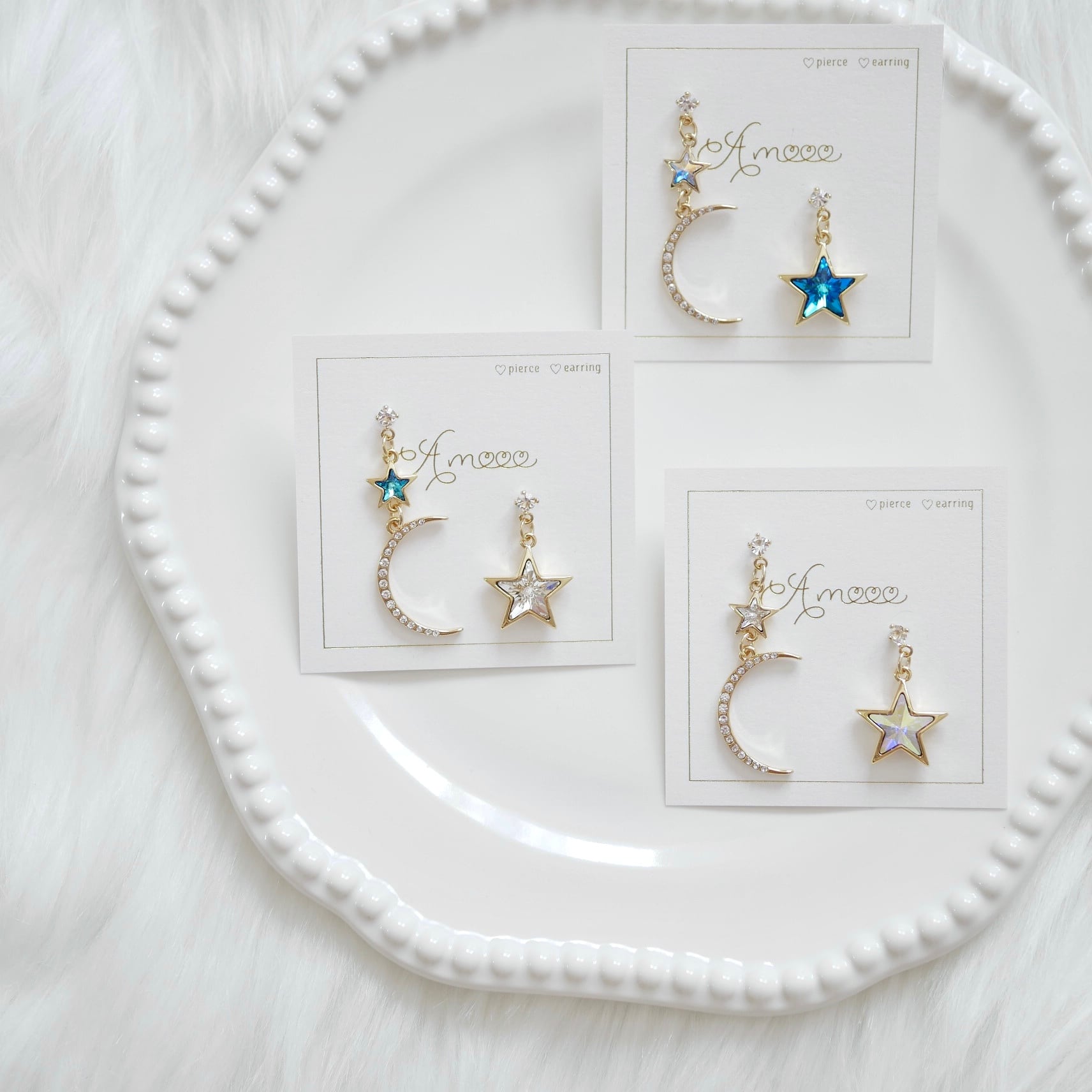 341 トゥインクルスターピアス/イヤリング | Amooo