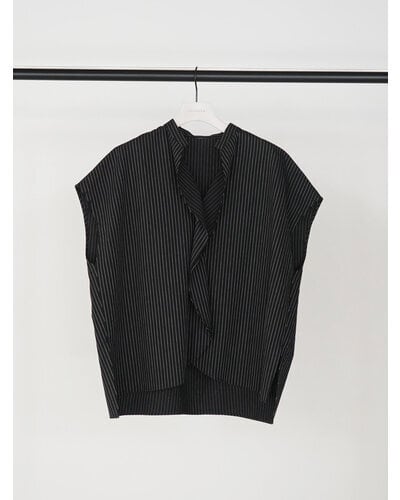chignon [1263-632MK] ﾗｲﾝﾌﾛﾝﾄｶｰﾌﾞﾍﾑｼｬﾂPO | モードショップ・ミキヤ
