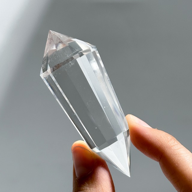 ミナスジェライス産クリアクォーツ ダブルターミネイテッド72◇ Clear Quartz ◇ 天然石・鉱物・パワーストーン