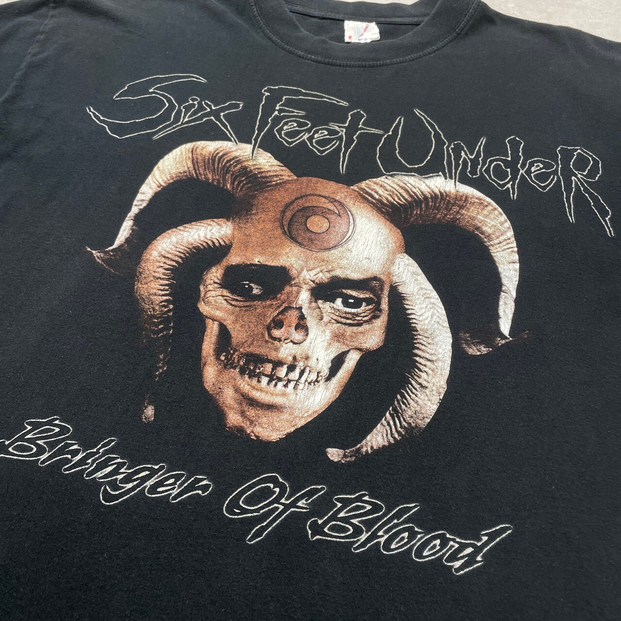 Six Feet Under - Bringer of Blood バンドTシャツ デスメタル メンズL 