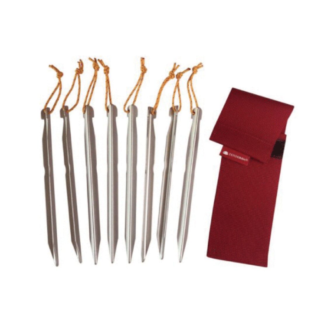 スティールセット ZEROGRAM アルパイン Vペグ DAC 8本セット / ゼログラム アルパイン V