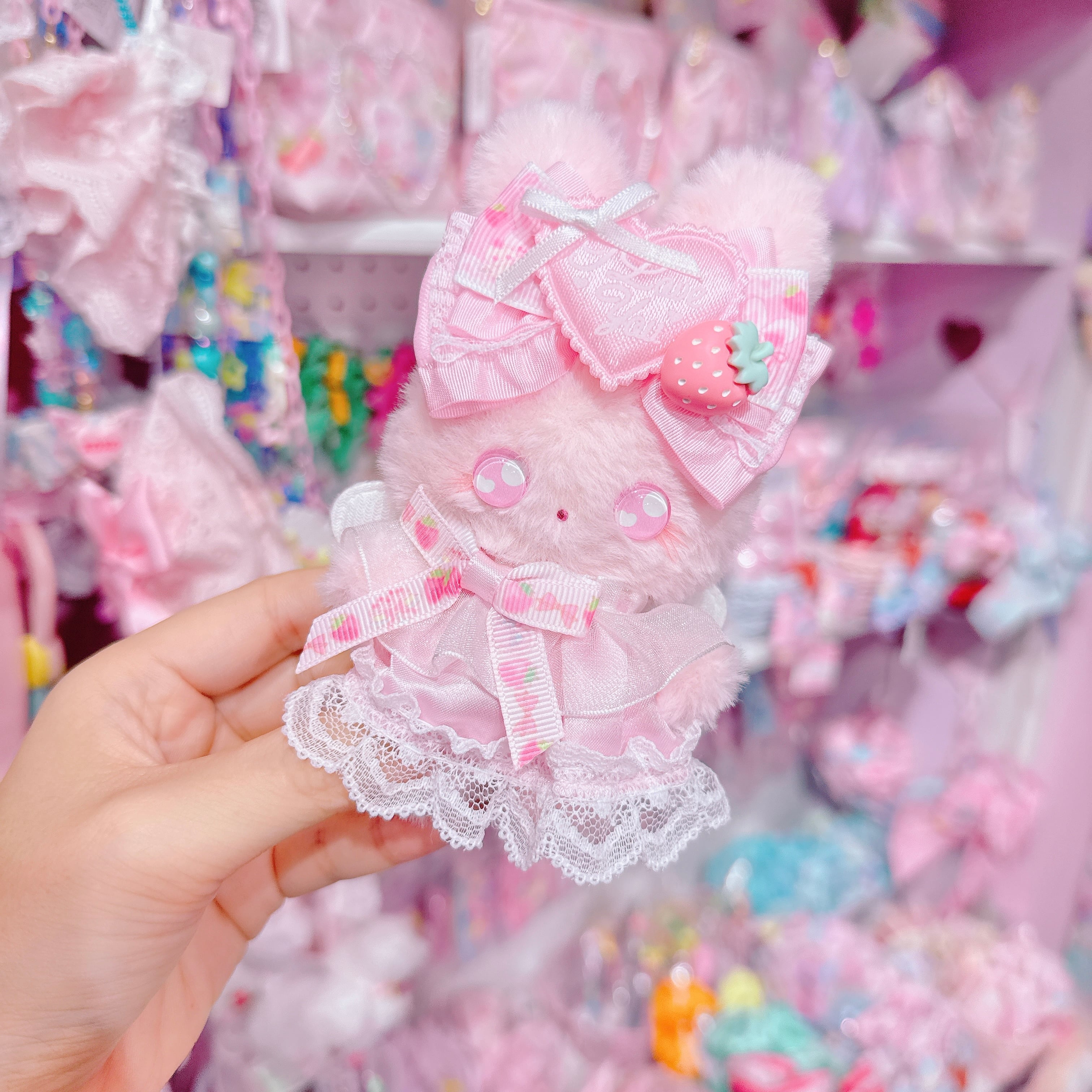 【E7】144-18ぬいぐるみキーホルダー