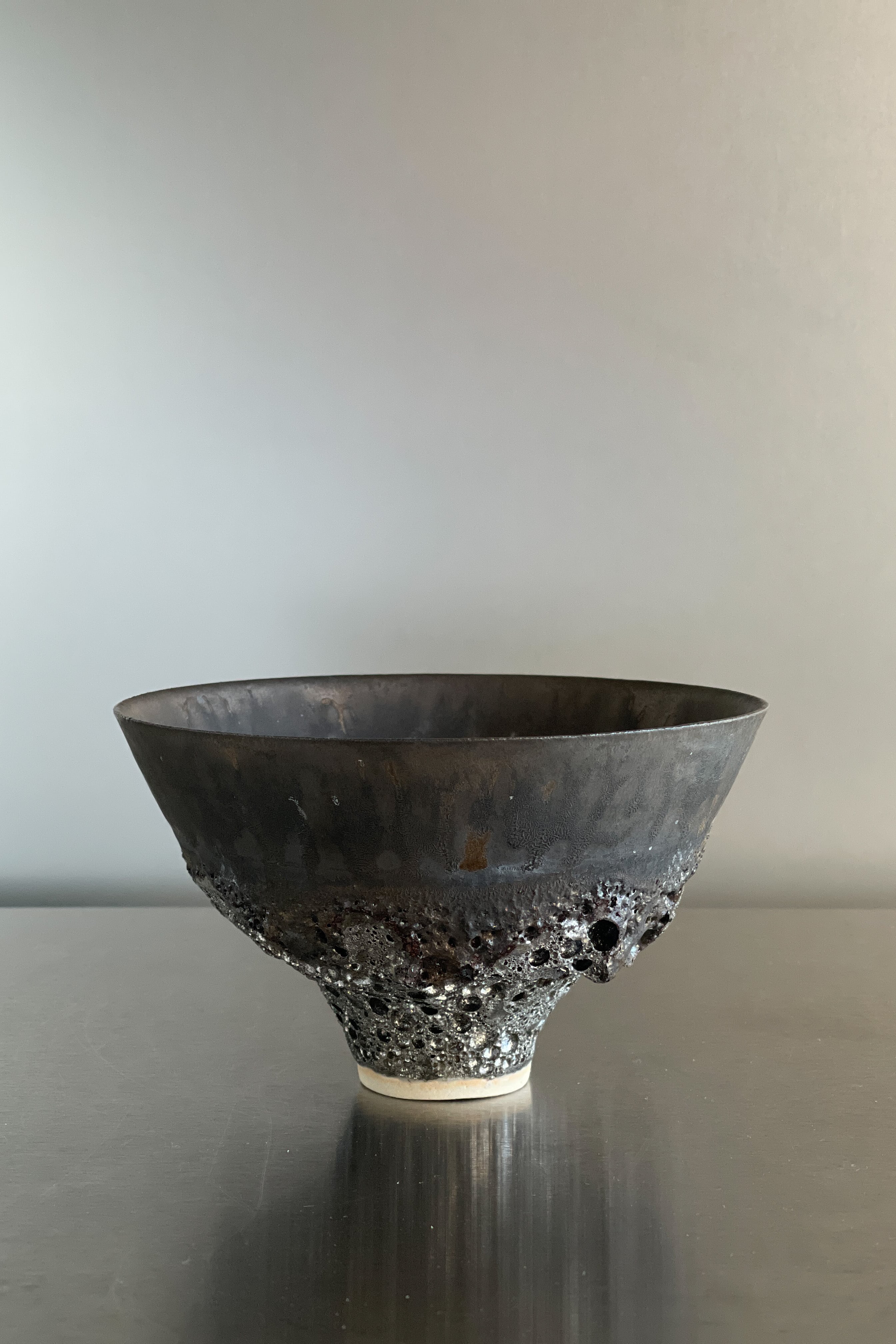 LAVA PLATINUM瓷BOWL 青木良太 作品 O-LB-23 | web-shop MITATE
