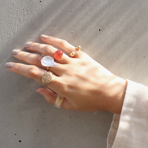 SET RINGS || 【通常商品】 OCTOBER RING SET E || 5 RINGS || MIX || FRSS0925E