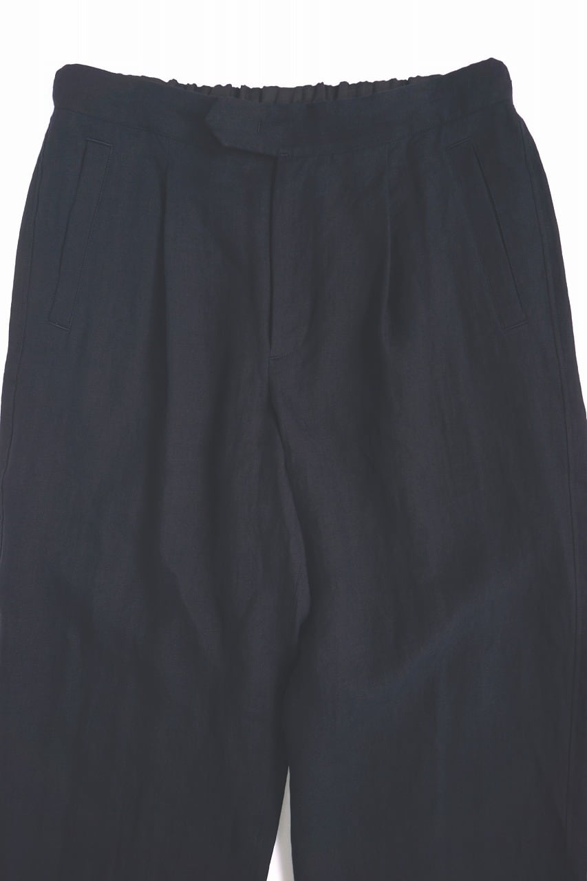 Belgium Linen High-Density Wide Pants