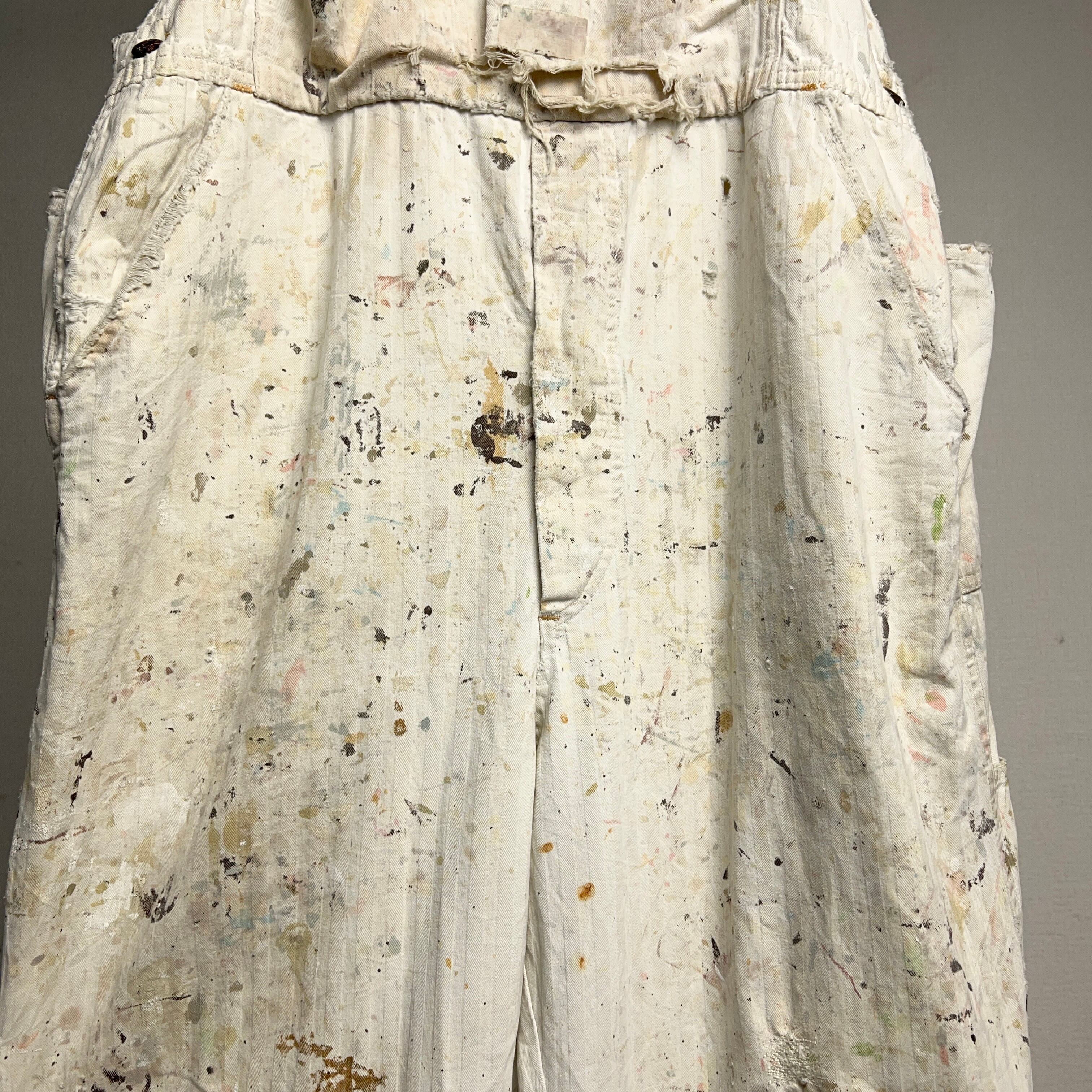 1950's BEN DAVIS HBT WHITE OVERALL 