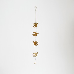 Brass hanging garland (Bird)