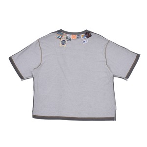 【WE11DONE】CHARCOAL INSIDE-OUT T-SHIRT
