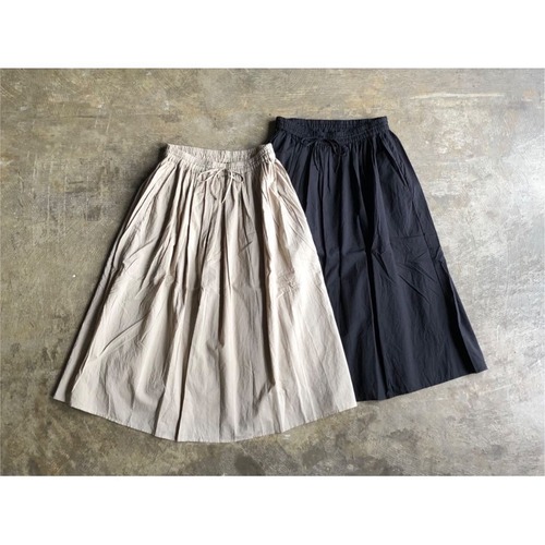 SOIL(ソイル) 60'S Cambric Gathered Skirt