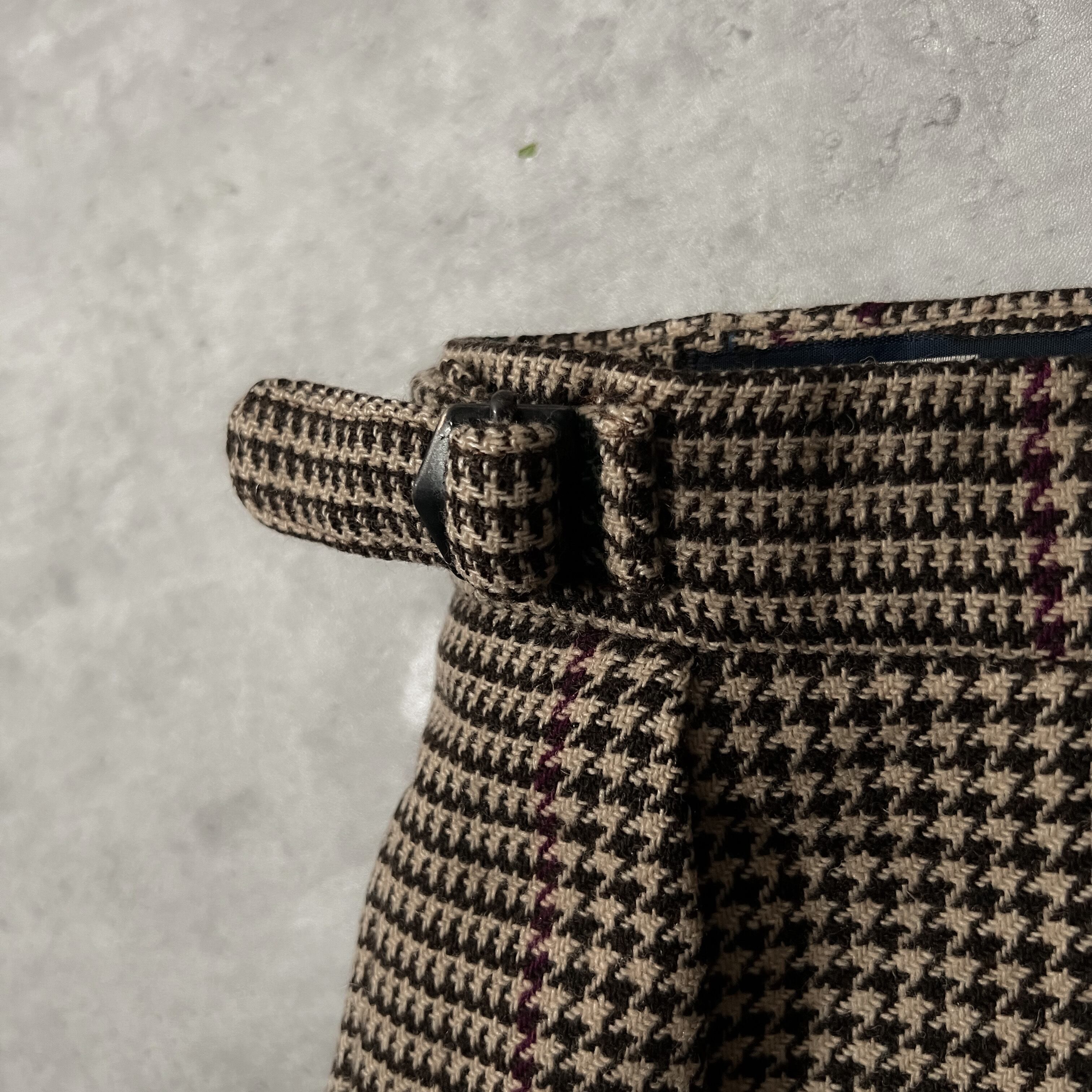 80s “polo by ralph lauren” houndstooth pattern wool slacks 80s “polo by ralph lauren” houndstooth pattern wool slacks