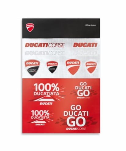 100% Ducatista(ステッカー)