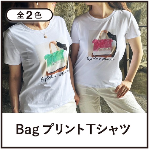 BagプリントTシャツ【全2色】