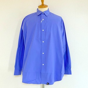 Over Size Shirt　Blue