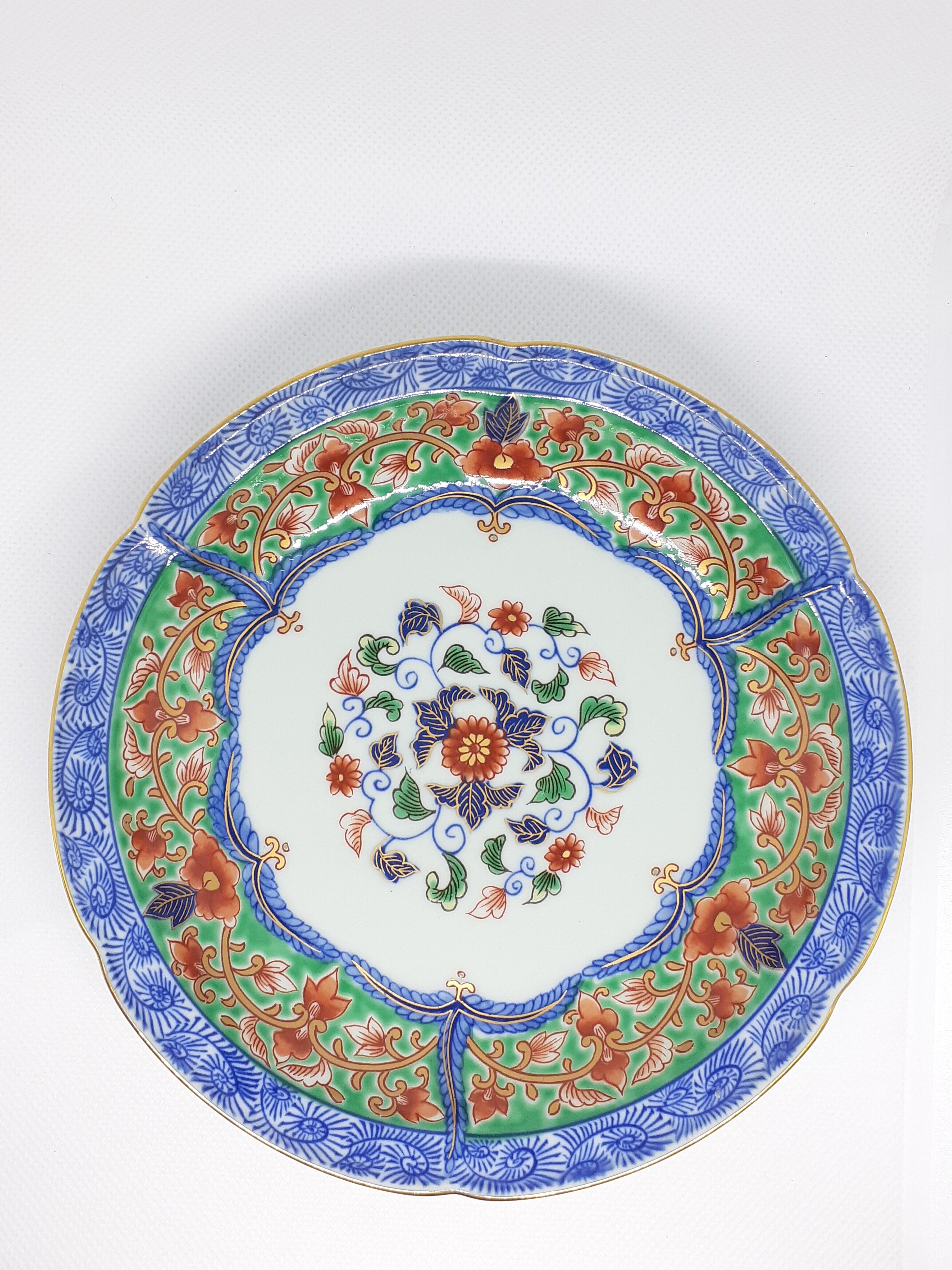 絵瀬戸山水図平盃 平盃 手描き山水絵 | 有田焼 陶こう