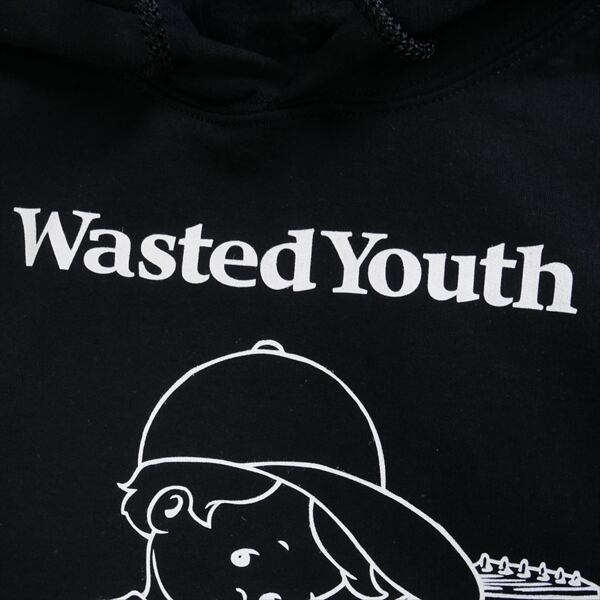Verdy ハーゲンダッツWasted Youth hoodie BLACK