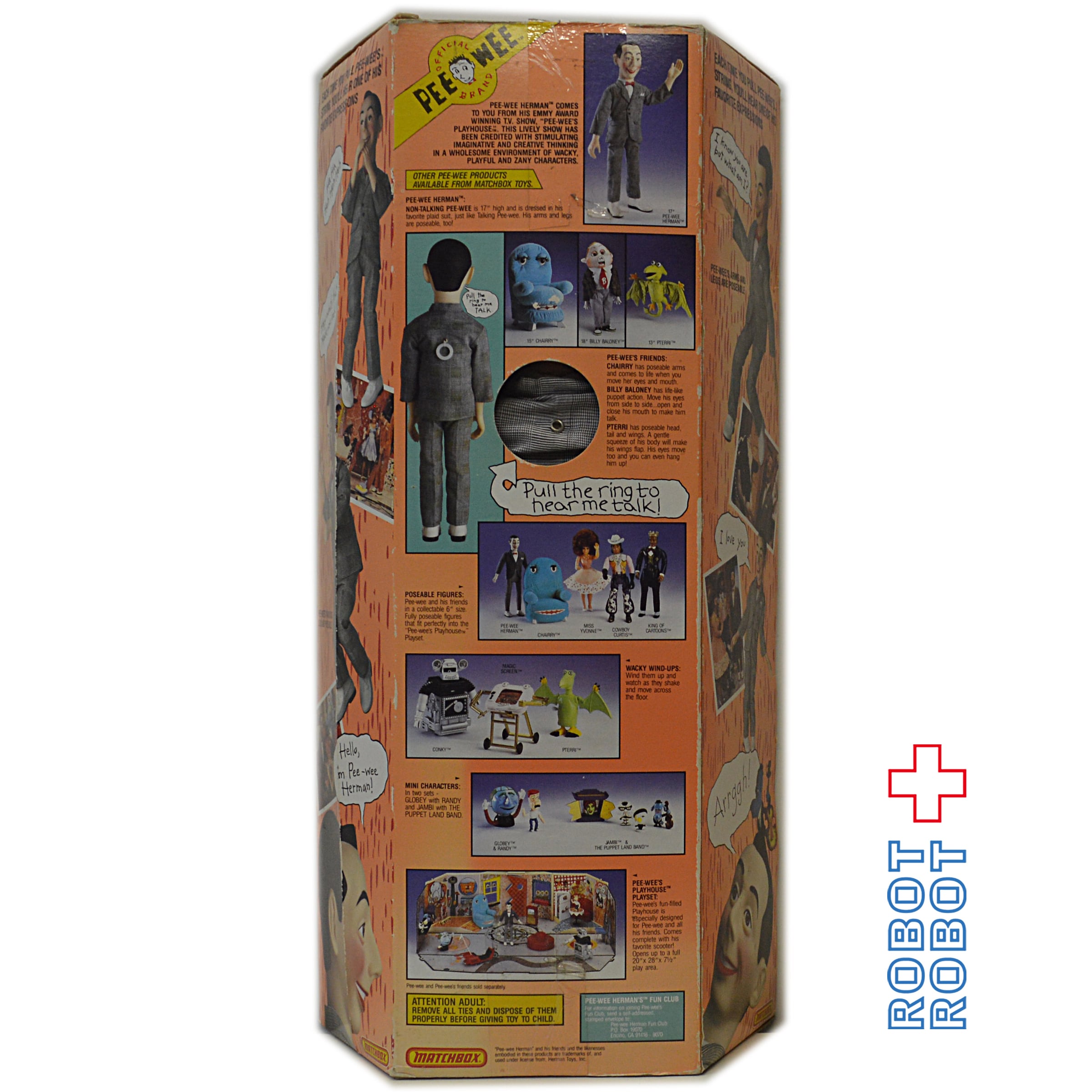 MATCHBOX TOYS ピーウィーハーマン ドール MATCHBOX TOYS ピーウィーハーマン ドール 【公式通販】