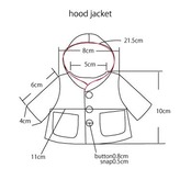Vsb-1012 Terracotta hood jacket