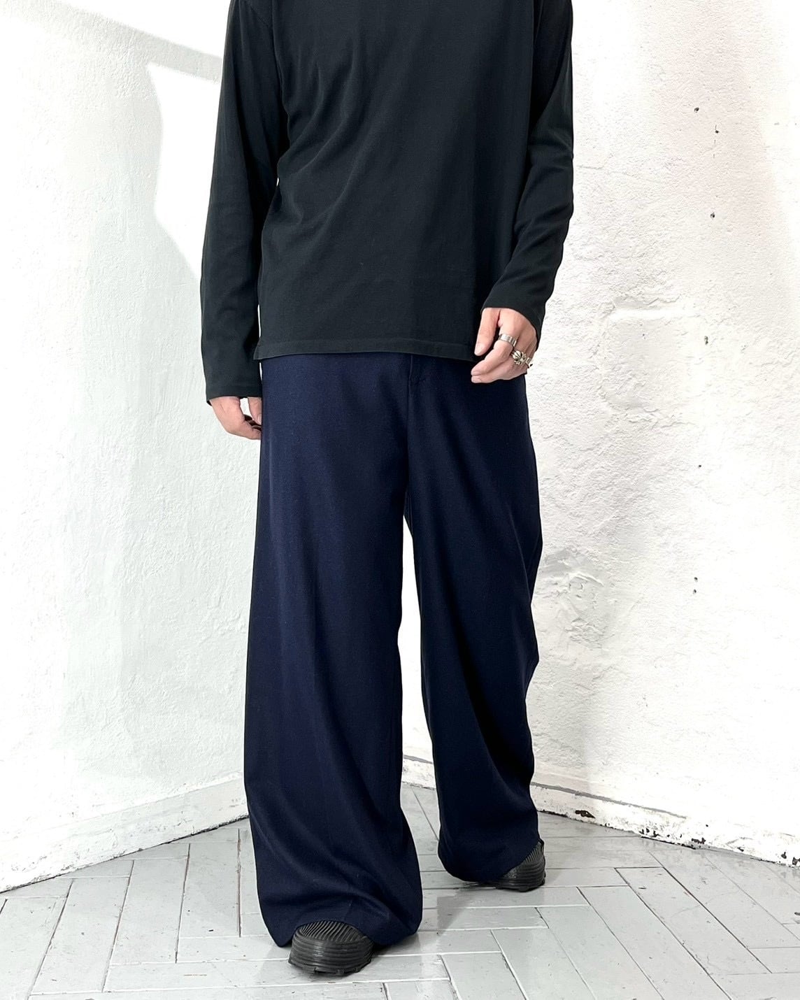 2018AW MM6 Maison Margiela Wool Easy Wide Slacks ITALY製