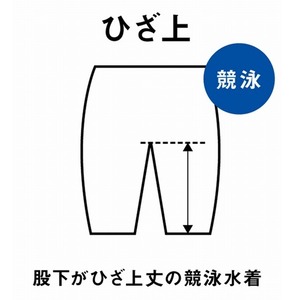 アリーナ競泳水着[レディース]アクアレーシングワンピーススパッツ オープンバック ハーフレッグ ARN4065W【WA承認】