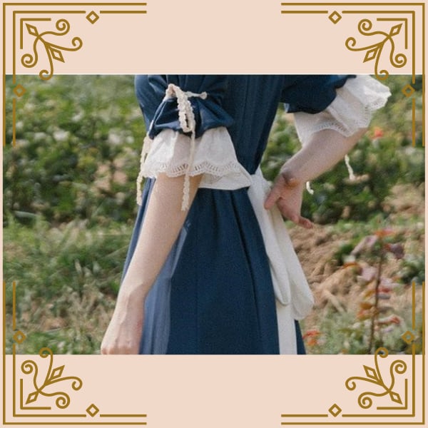 d*9様 アリスと不思議な仕立て屋さんの秘密柄 セーラー ワンピース