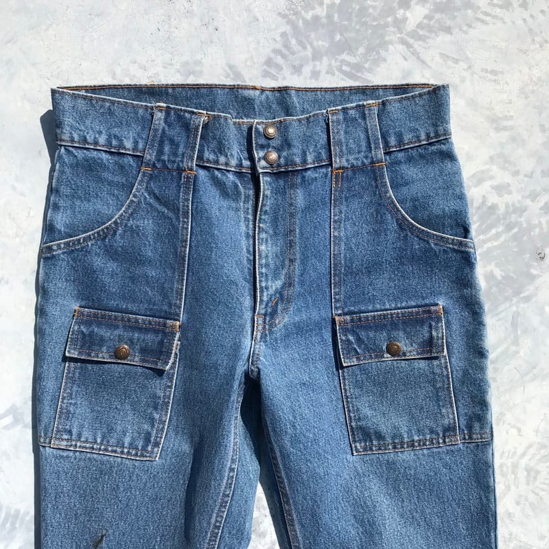 70's 80's Levi's リーバイス ブッシュパンツ デニム ブーツカット