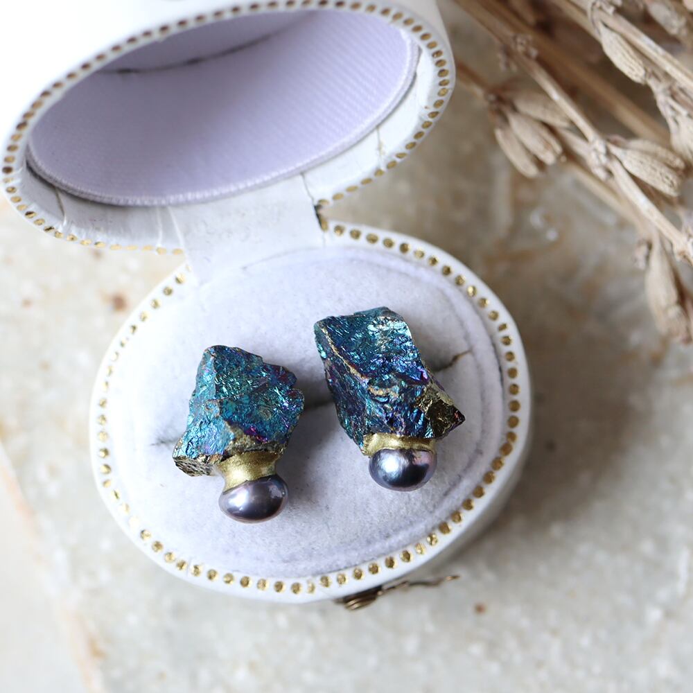 Kintsugi - 金継ぎアクセサリー | witch/花石:鉱物植物アクセサリー