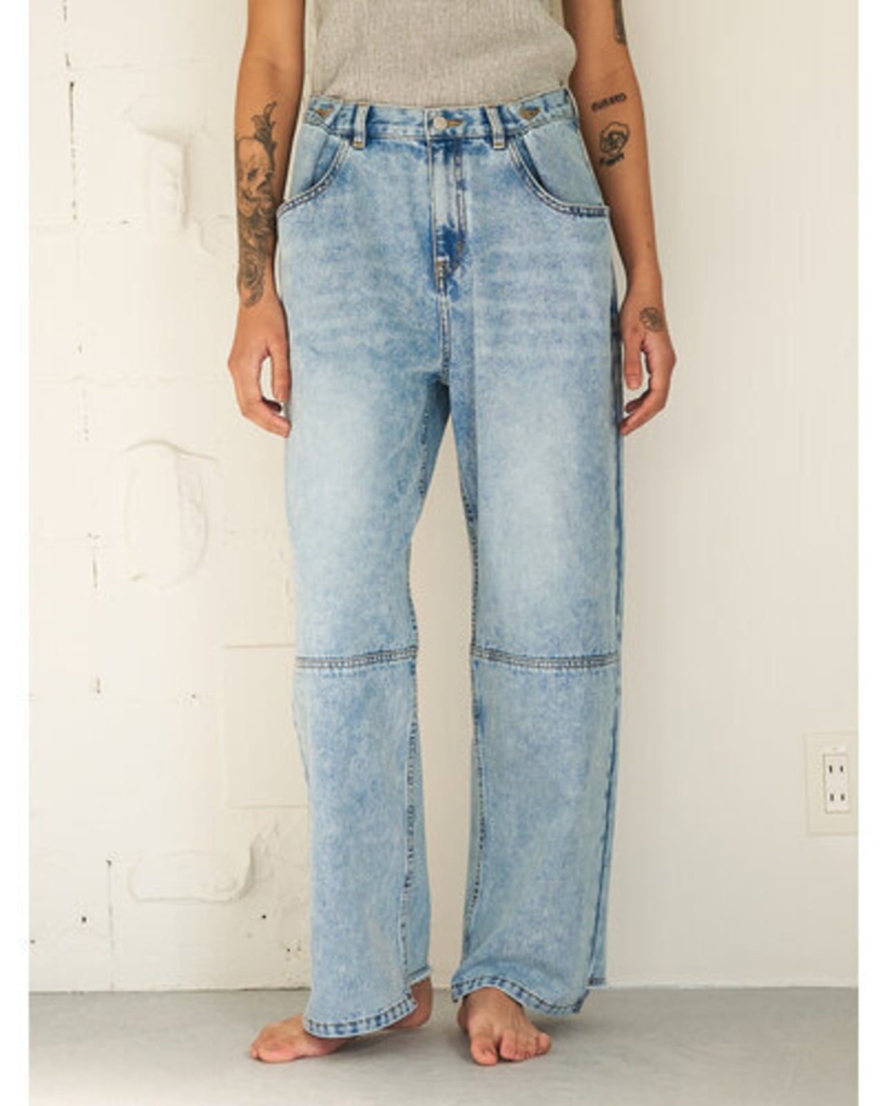 YENN 】 TUCK BELT DENIM PANTS | valance 福井｜レディース セレクト