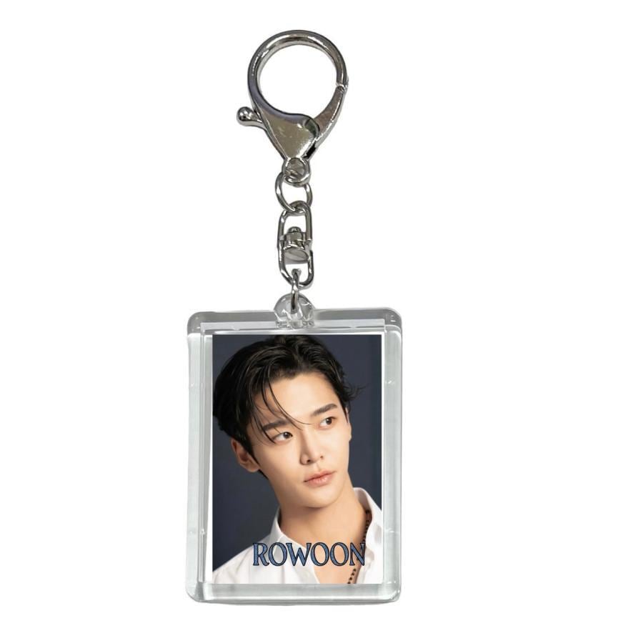 ロウン ROWOON 韓国 グッズ　キーリング ロウン 写真入り キーホルダー 韓流 グッズ js036-16 | angieseoul