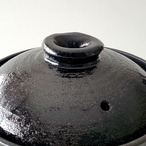 ご飯鍋 黒釉 ごはん鍋 4合 ごはん炊き 土鍋 萬古焼 日本製