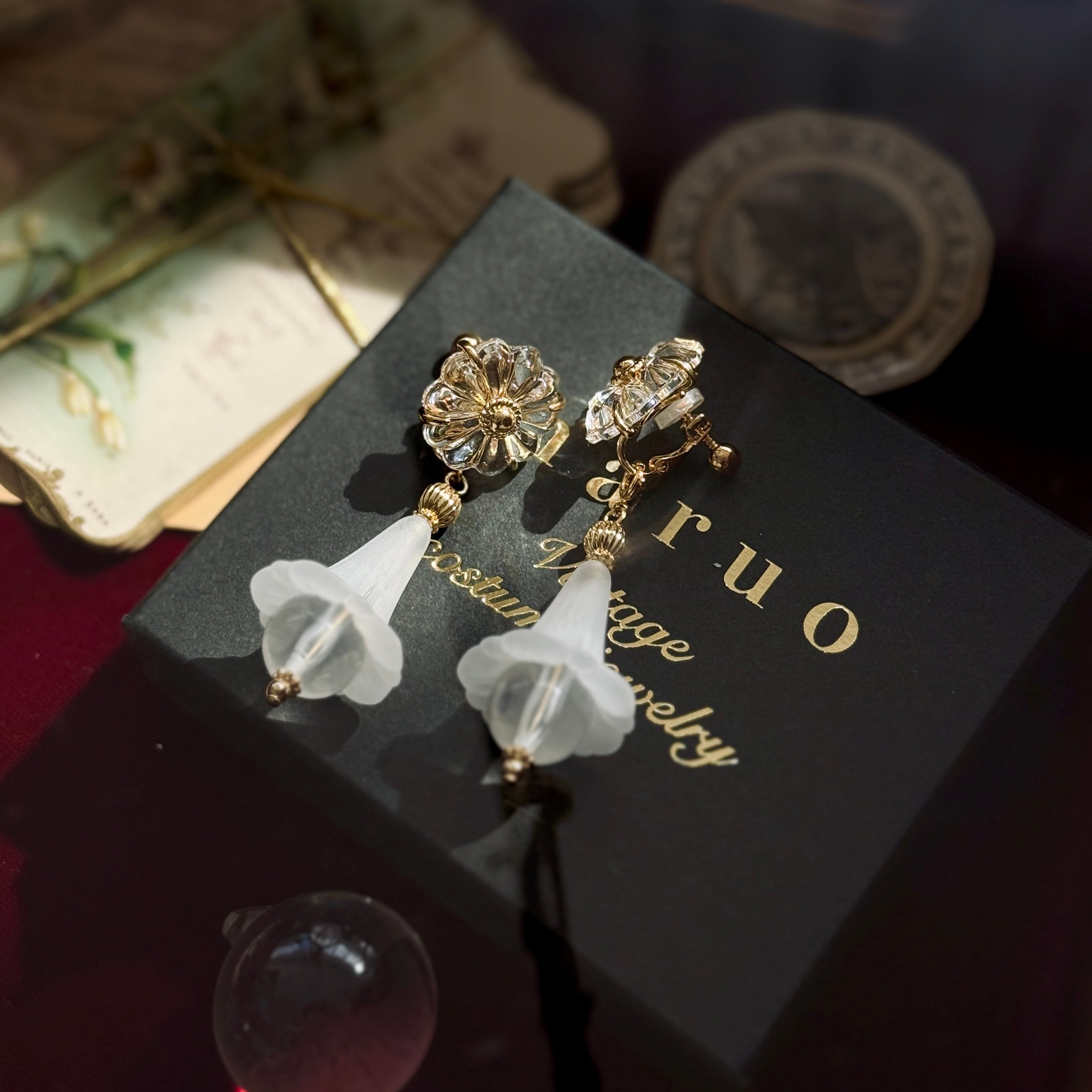 maruo vintage イヤリング Earrings イヤリング | maruo