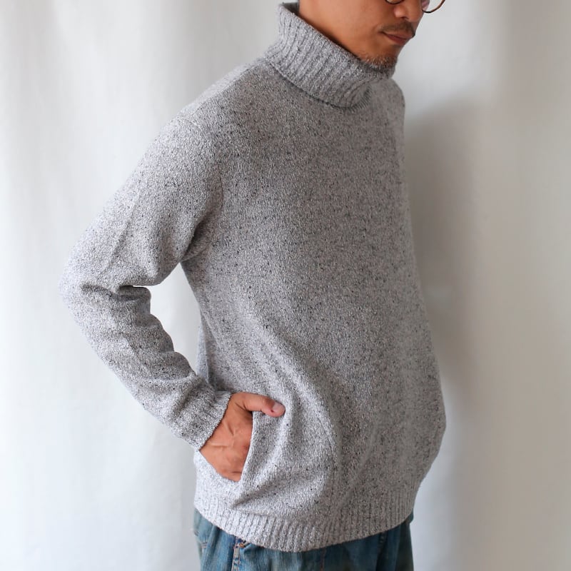 410006_Off-turtle Pullover（グレー）