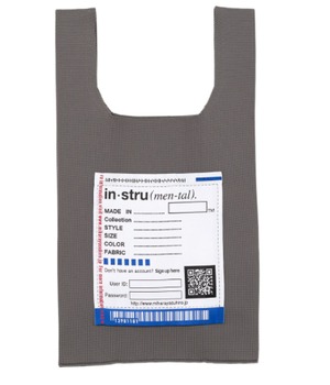 【25SS】in.stru(men-tal)インストルメンタル / Milan Rib Shop Bag / バッグ