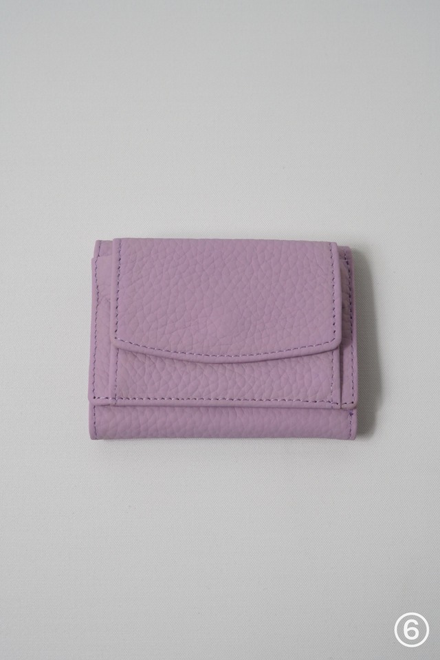 real leather mini wallet