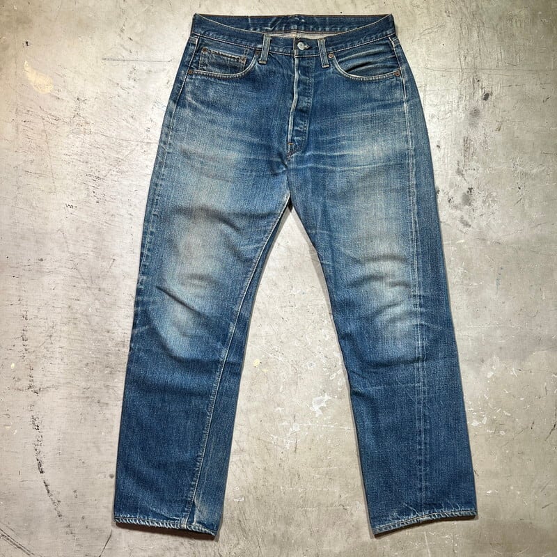 70's Levi's リーバイス 501 66前期 デニム 色落ち良好 刻印6 バック