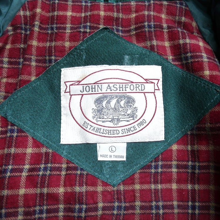 古着 90年代～ JOHN ASHFORD 本革 スウェード レザー ジャケット