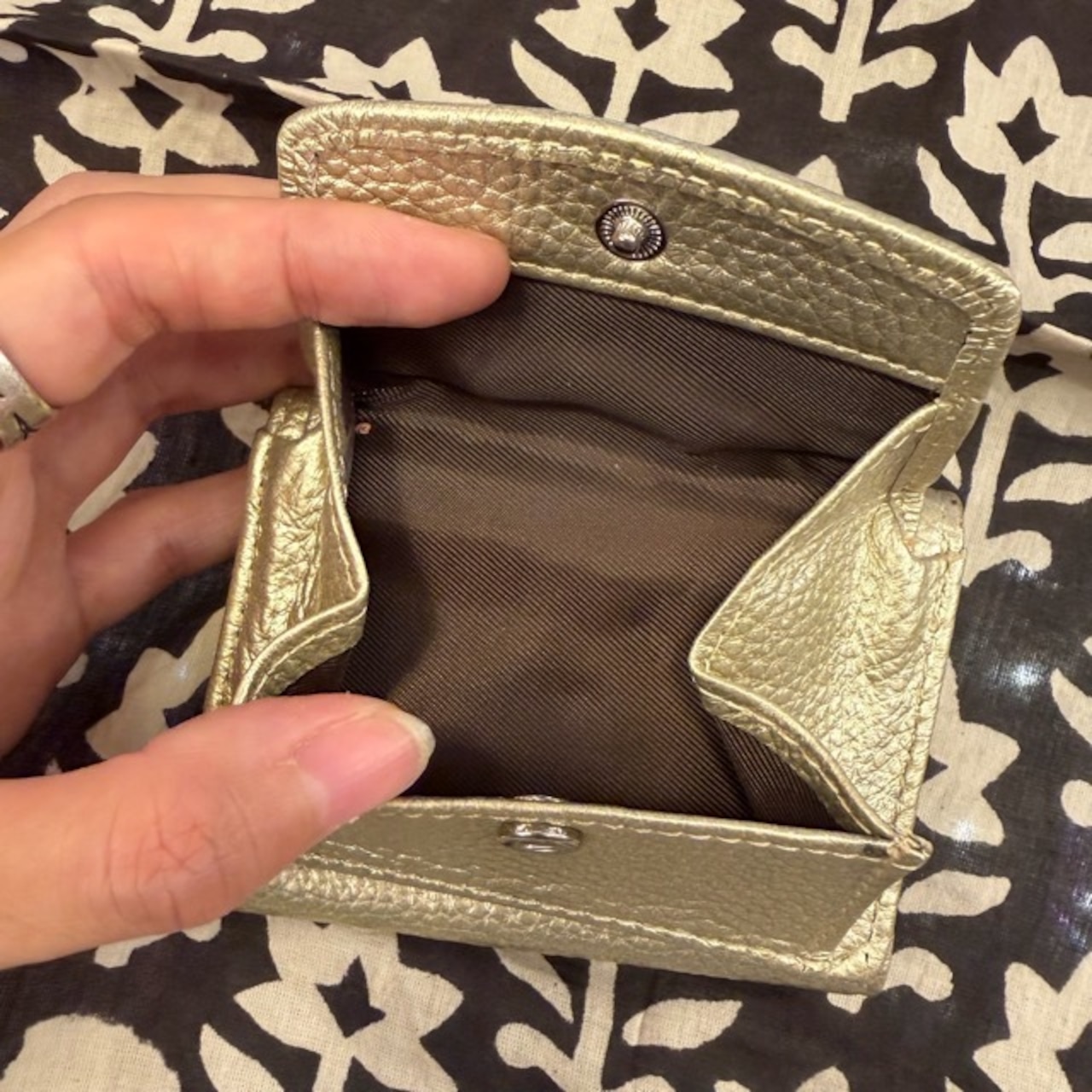 TOPANGA Accessory Glow mini wallet グロウミニウォレット ゴールド ミニウォレット ミニ財布 財布 アクセサリー 持ち運び収納 ウォレット wallet
