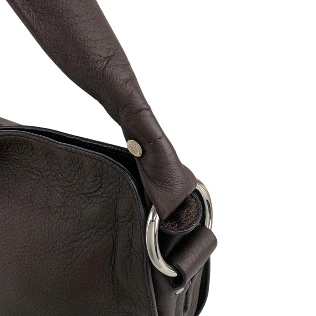 CELINE セリーヌ ショルダーバッグ ブラウン レザー ビタースウィート ホーボーバッグ vintage ヴィンテージ オールド 7g6nnb