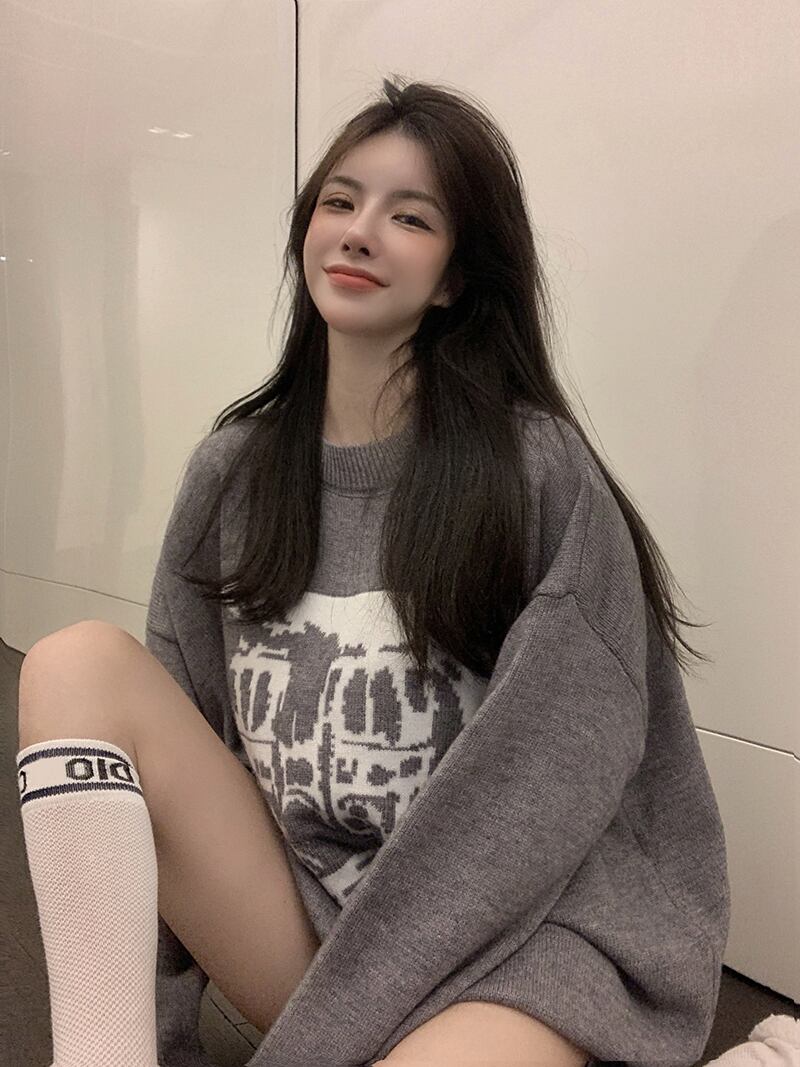 セーター ジャケット オータムウィンタースタイルトップス 秋物 冬物 ブラックストロベリース29711448813