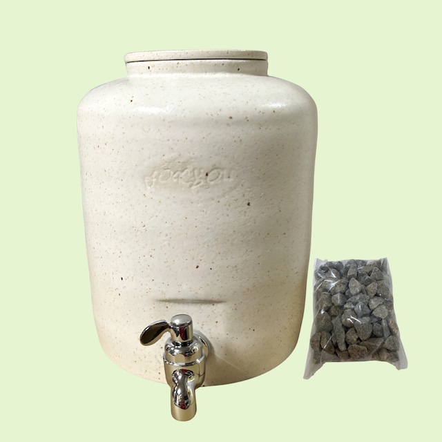 きららサーバー 白 ホワイト (5L・きららの石700g付)