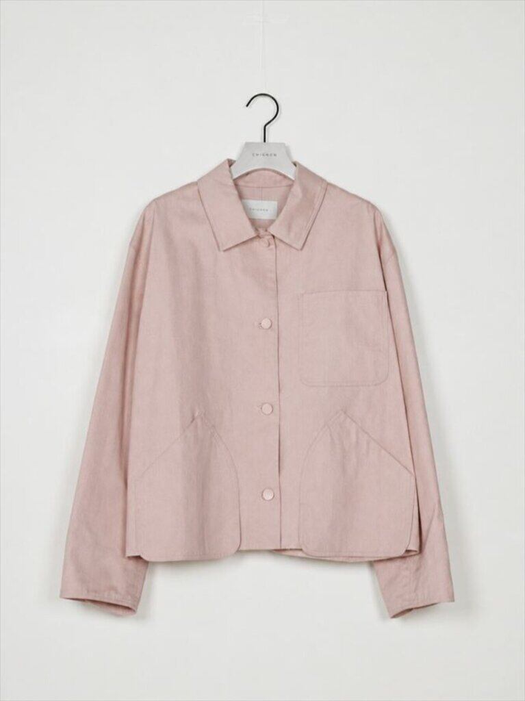 【12/上旬〜中旬入荷次第お届けのご予約】 CHIGNON/シニヨン コーティングコットンカバーオール 4966-641MK