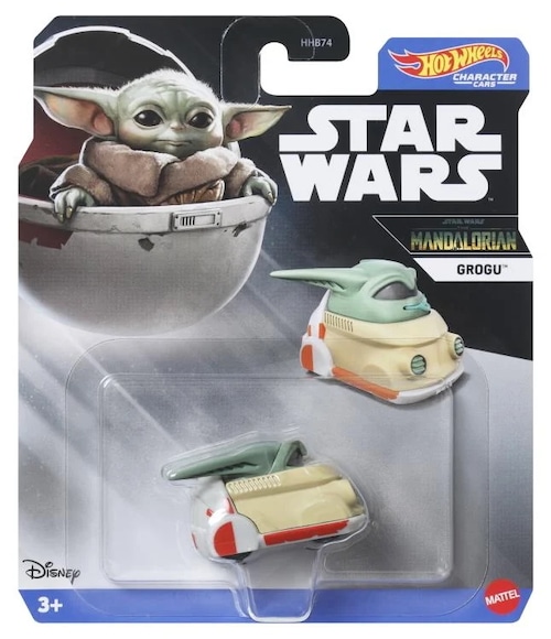 ホットウィール キャラクターカーズ 2024 ベスト・オブ・ミックス Ver.2 スター・ウォーズ マンダロリアン グローグー ダイキャスト ミニカー 未開封