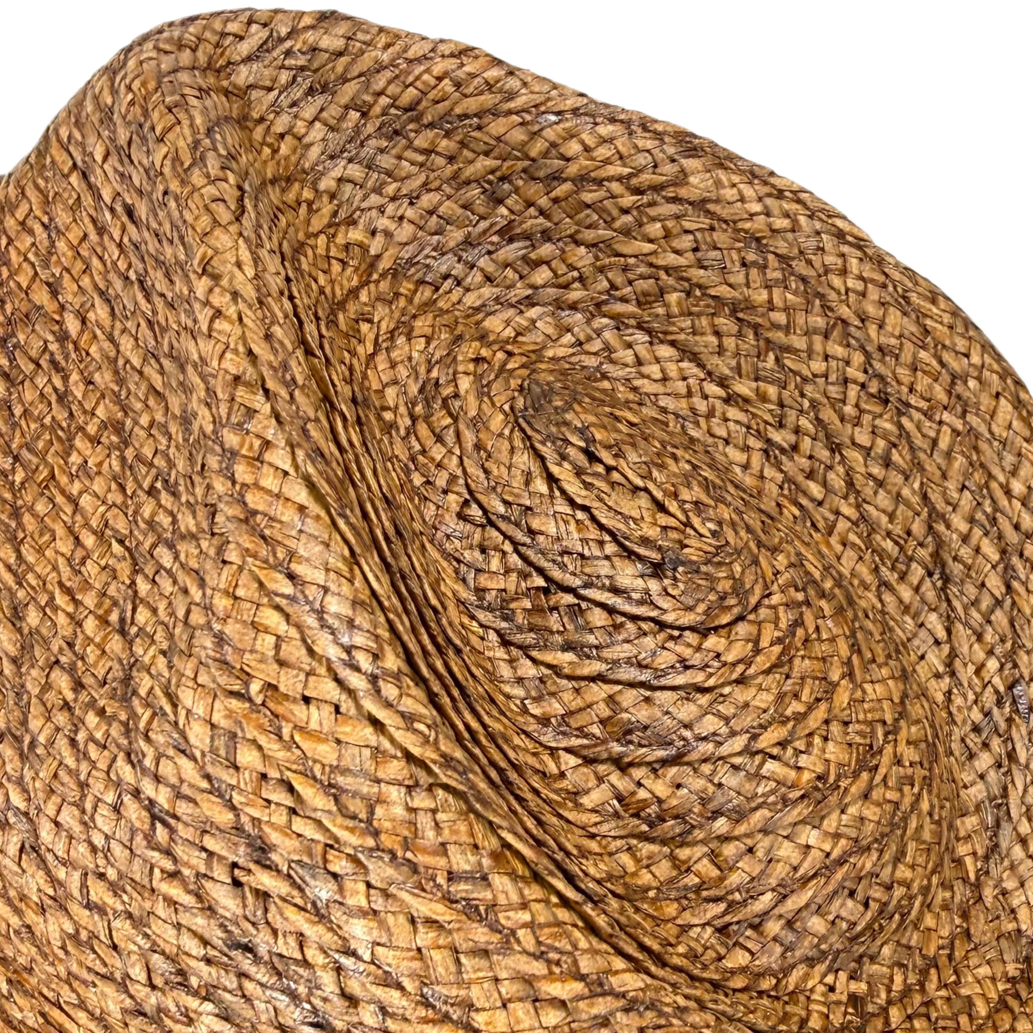 STETSON -50's VINTAGE PAPER BRAID HAT SE813 | HATLABO