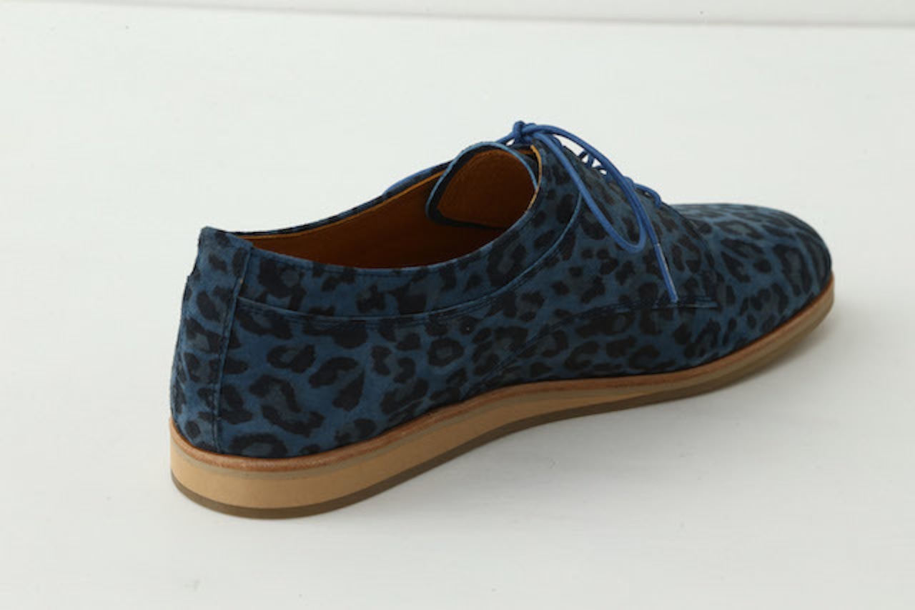 LAYERED BLUCHER (LEOPARD)