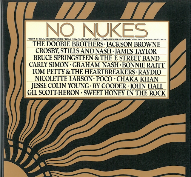 NO NUKES / FROM THE MUSE CONCERTS FOR A NON-NUCLEAR FUTURE-MADISON SQUARE GARDEN (LP) 日本盤