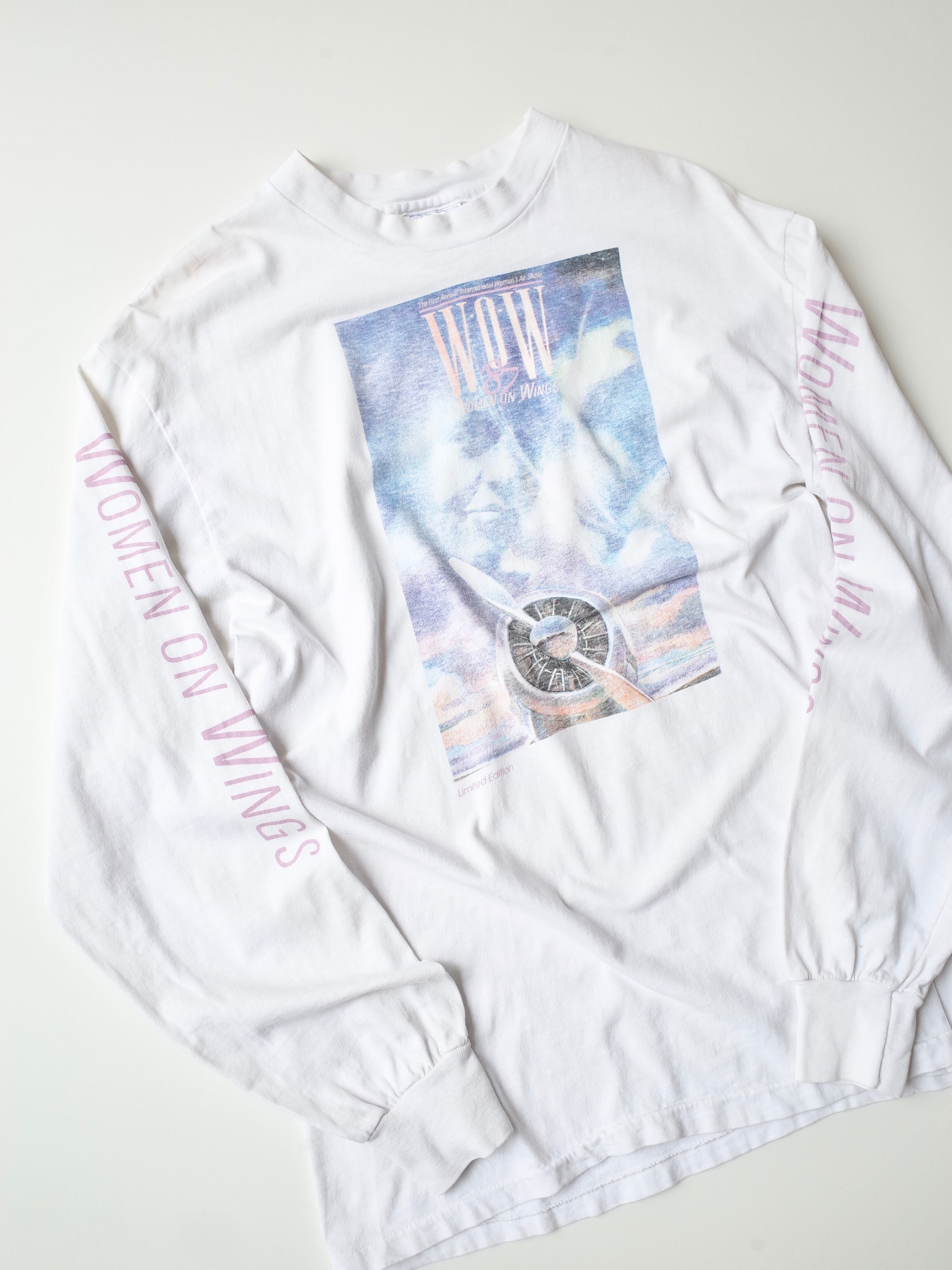 80s WOW L/S tee